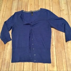 Maurices basic 3/4 sleeve button cardigan size M